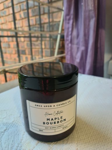 Maple Bourbon candle 