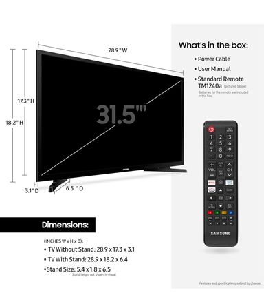 SAMSUNG Electronics UN32M4500A 32-Inch  Smart LED TV 