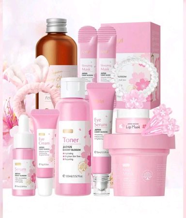 Skincare kit de 12 piezas 