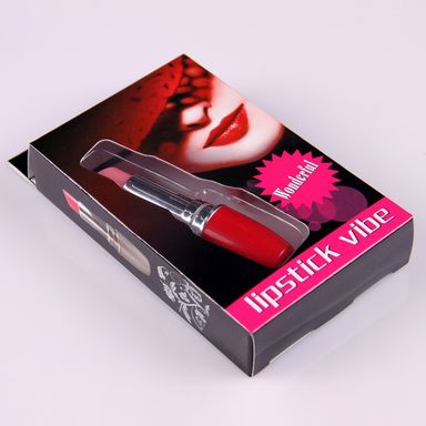 Fake lipstick vibrator Black 