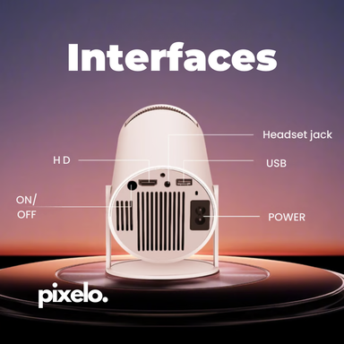 Pixelo™ - Proyector Portátil Ultra HD