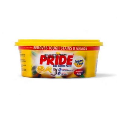 Pride Dish Washing Paste Lemon 400g