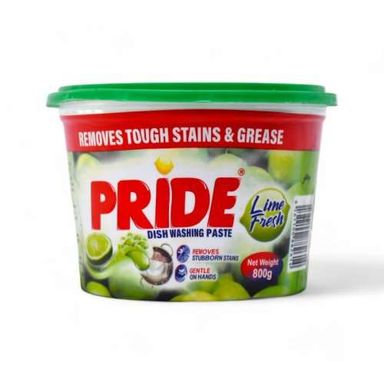 Pride Dish Washing Paste Lime Fresh 800g