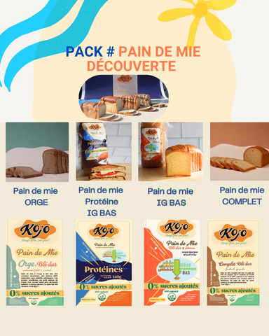 Pack pain de mie découverte! 