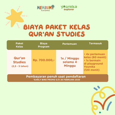 Membumi x Youreka: Ramadhan Program (EARLY BIRD)