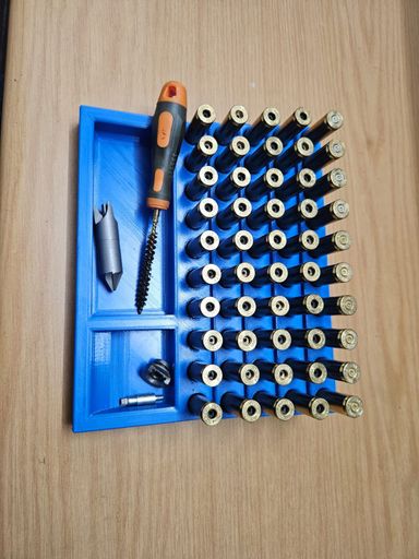 Reloading tray for 6.5 PRC