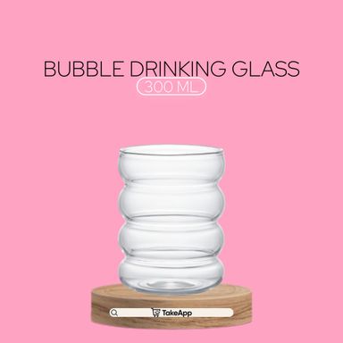 Bubble Drinking Glass