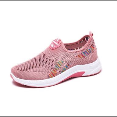 Women's Casual Breathable Fly Woven Mesh Cloth Shoes