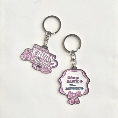 Enamel Keychain