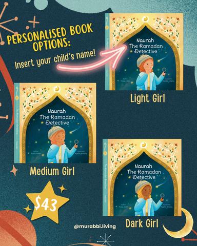 The Ramadan Detective (PERSONALISED BOOK)(PRE-ORDER)