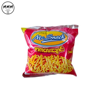 Mr. Snackစကလေးချောင် (အစပ်) 10ထုပ် (1 pack)