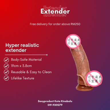 Hyper realistic extender