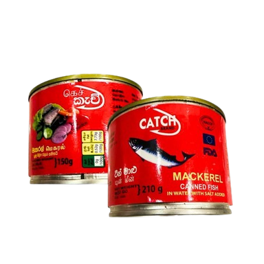 Catch Mackerel Canned Fish 210g