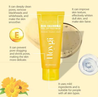 Hoygi Real Calendula Peel Off Pack Mask