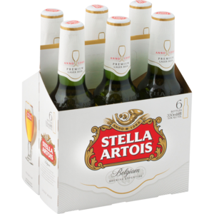 Stella Artois Beer Bottles 6 x 330ml