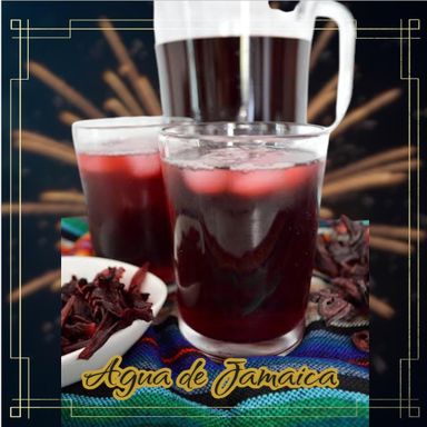 AGUA FRESCA DE JAMAICA (1 LITRO)