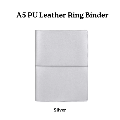 A5 PU Leather Ring Binder