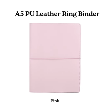 A5 PU Leather Ring Binder