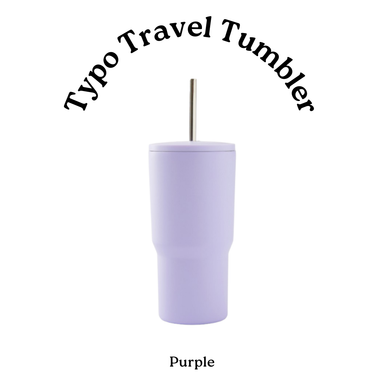 Typo Travel Tumbler