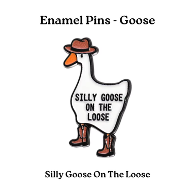 Enamel Pins - Goose