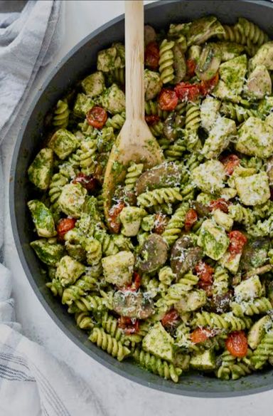 Chicken Basil Pesto Pasta (Copy)