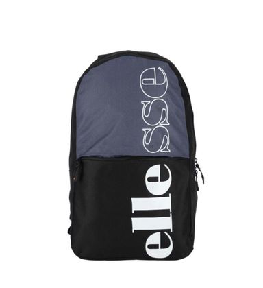 ELLESSE SPLIT LOGO BAG BLACK/GRISAILLE