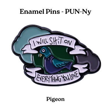 Enamel Pins - PUN-Ny