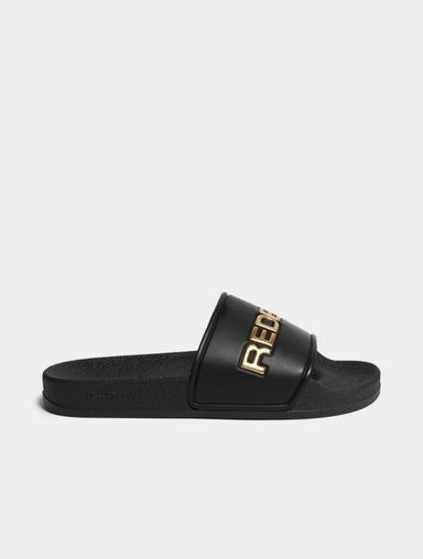 Redbat Women's Black/Gold Slide