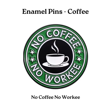 Enamel Pins - Coffee