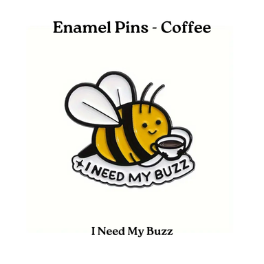 Enamel Pins - Coffee