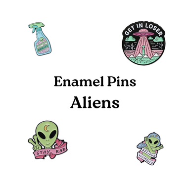 Enamel Pins - Aliens