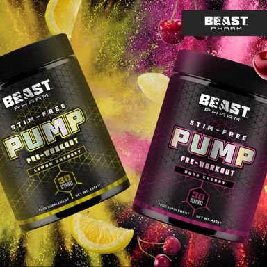 Beast Pharm PUMP Stimulant Free Pre Workout