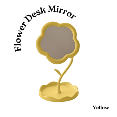 Flower Desk Mirror