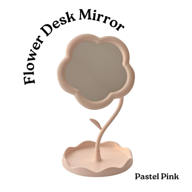 Flower Desk Mirror