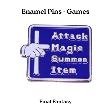 Enamel Pins - Games