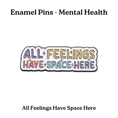 Enamel Pins - Mental Health