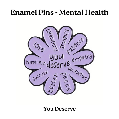 Enamel Pins - Mental Health