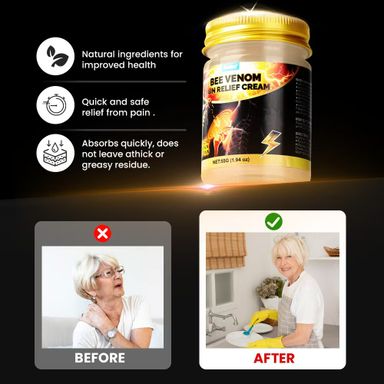 Bee Venom Pain Relief Cream