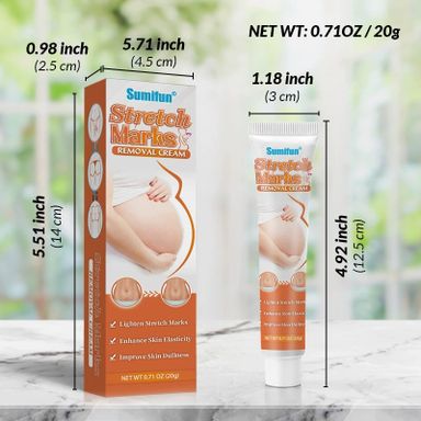 Sumifun Stretch Marks Removal Cream – Fade Stretch Marks & Scars, Moisturize & Firm Skin, 20g