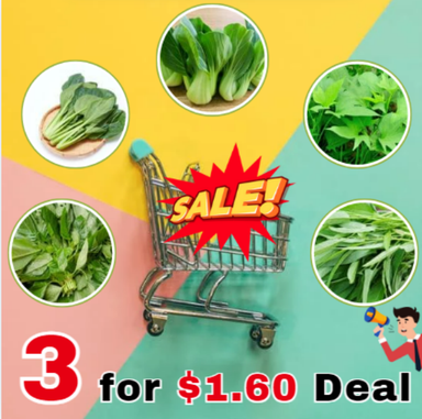 ANY 3 for $1.6 only !! SUPER SAVER!!! 