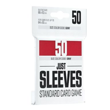 Just Sleeves - Standard Sleeves: Red (50)