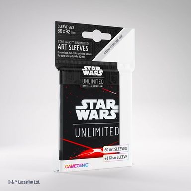 Star Wars: Unlimited - Art Sleeves (Card Back Red)