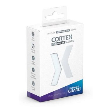 Ultimate Guard Cortex Sleeves Std Size Matte Clear (100)