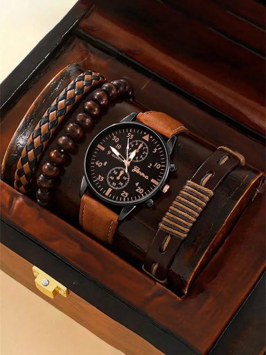 Montre marron