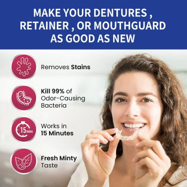 JaySuing Retainer Cleaner – Deep Micro-Cleaning for Dentures & Retainers