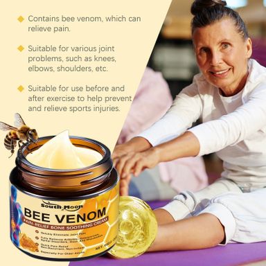 South Moon Bee Venom Pain-Relief Bone Soothing Cream – Arthritis & Joint Pain Relief