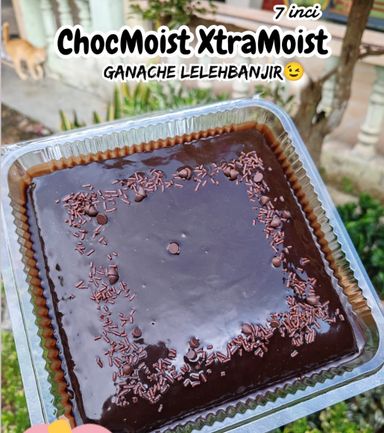 Choc Moist Leleh 7 inch