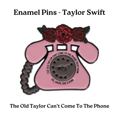 Enamel Pins - Taylor Swift (pt 1)