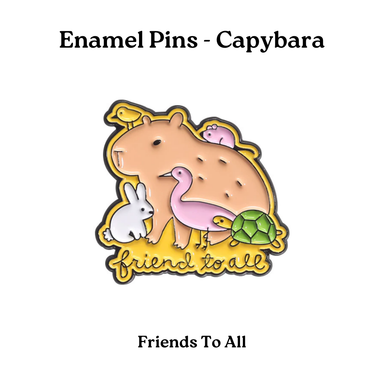 Enamel Pins - Capybara