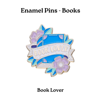 Enamel Pins - Books